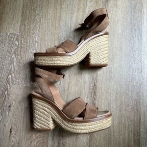 UGG Laynce Wedge Sandal Bronzer